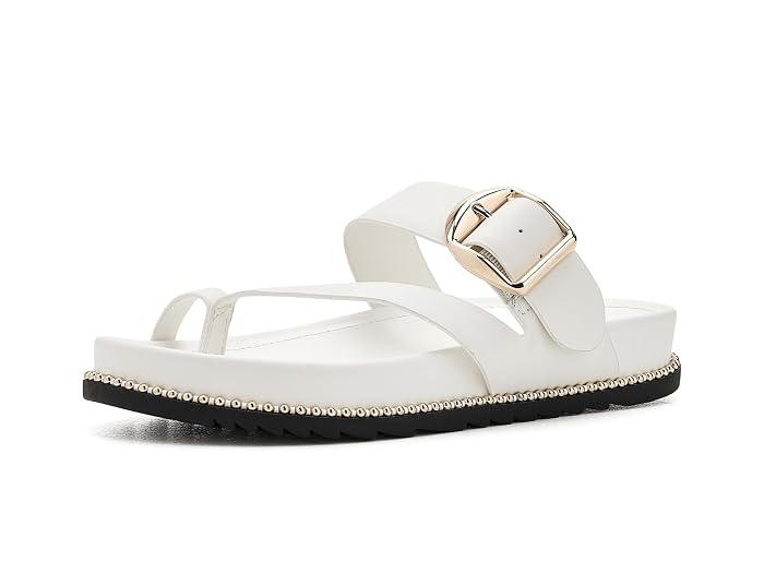 Vince Camuto Camilo Toe Loop Buckle Band Slide Sandals