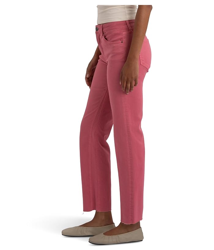 KUT from the Kloth Kelsey High-Rise Fab Ab Ankle Flare-Inset Leg - Image 2