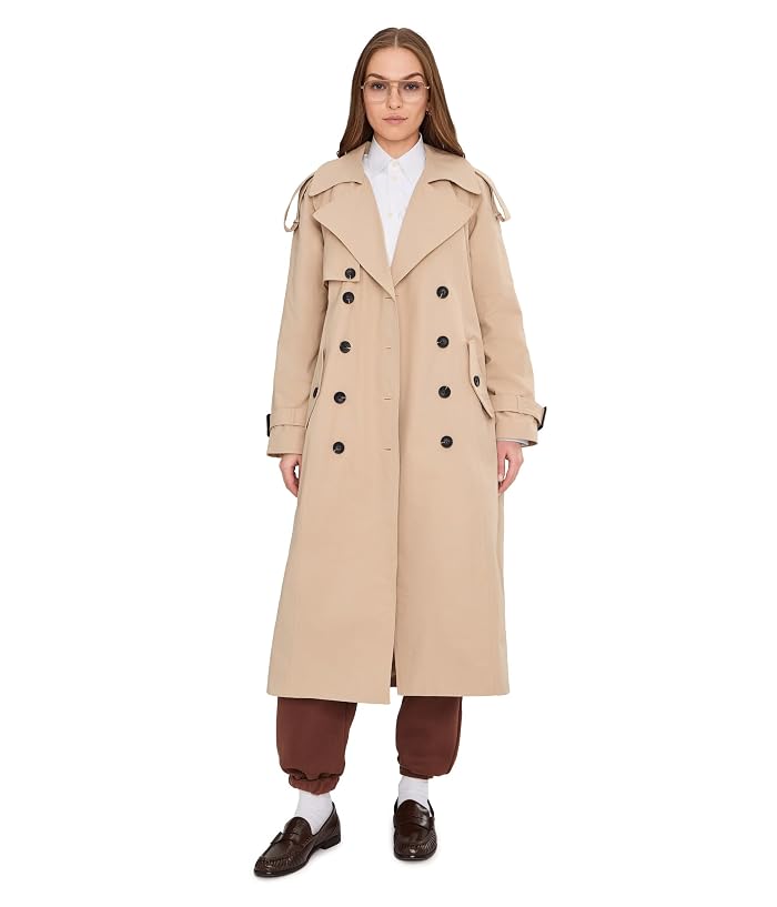 Avec Les Filles Relaxed Db Maxi Trench - Image 2