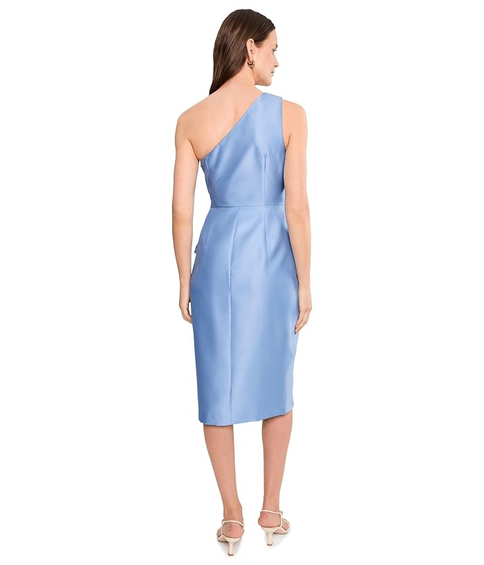 Adrianna Papell Bow Mikado Short Dress - Image 4