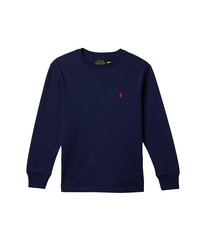 Polo Ralph Lauren Kids Cotton Jersey Long Sleeve Tee (Big Kids)