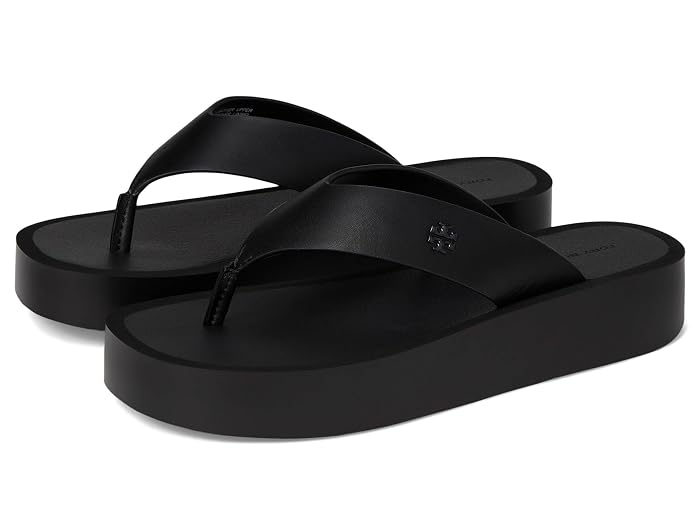 Tory Burch Leather Platform Flip Flop