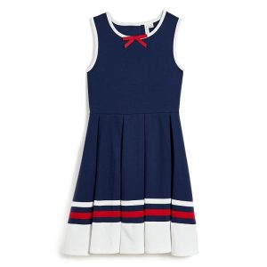 Janie and Jack Trimmed Ponte Dress (Infant/Toddler/Little Kid/Big Kid)