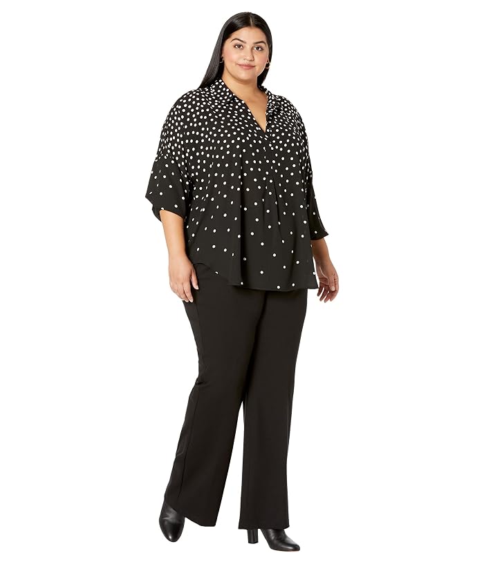 NYDJ Plus Size Pull-On Flare Leg Trousers - Image 4