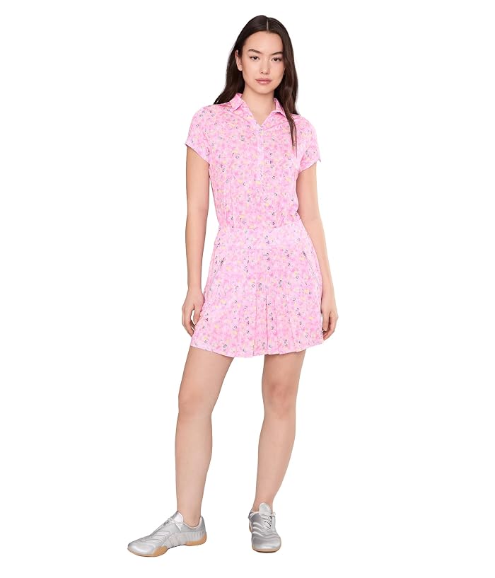 Jamie Sadock Wildflower Print Crossover V-Neck Short Sleeve - Image 2