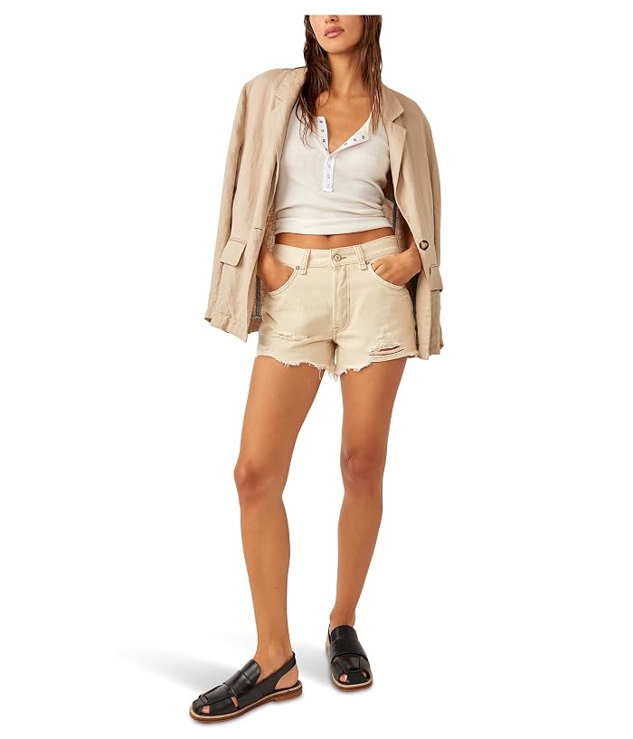 Free People We The Free Now Or Never Denim Shorts - Image 2