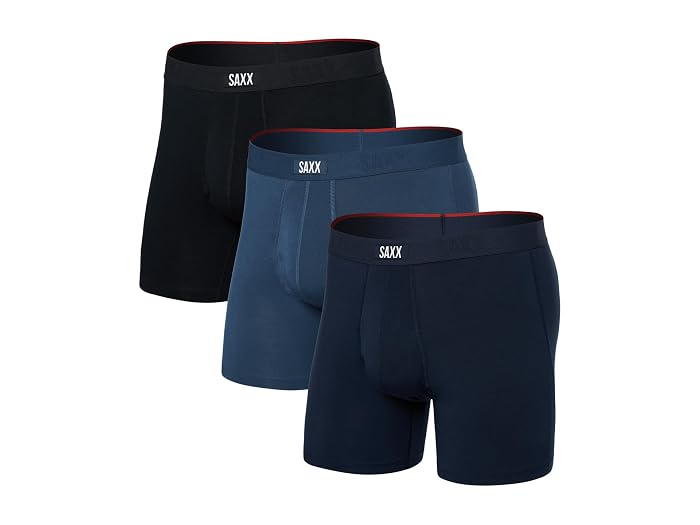 SAXX UNDERWEAR Vibe Extra Super Soft Boxer Brief Fly 3-Pack - Image 3