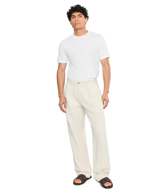 Vince Loose Knit Double Collar Short Sleeve Crew - Image 2