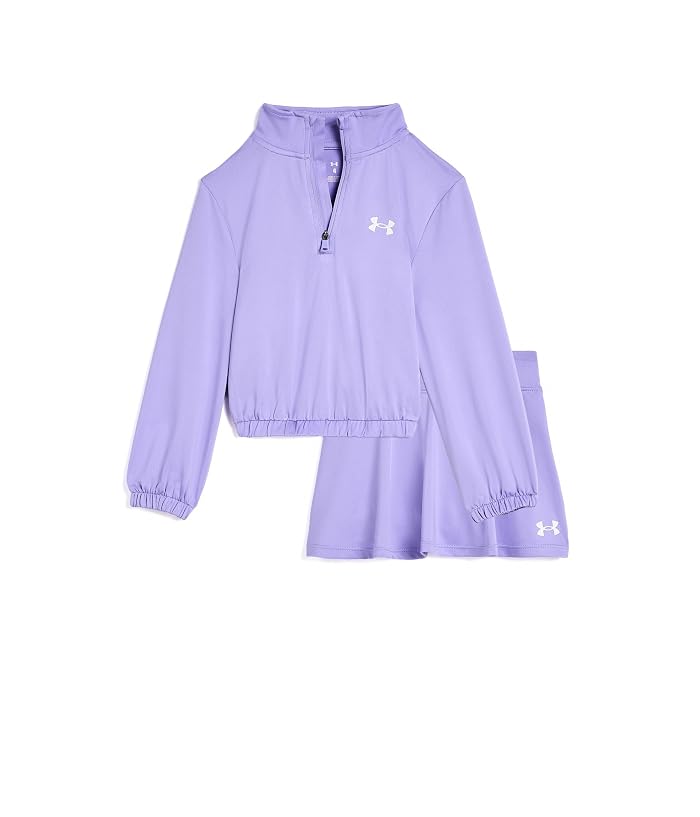 Under Armour Kids 1/4 Zip Skort Set (Little Kid)