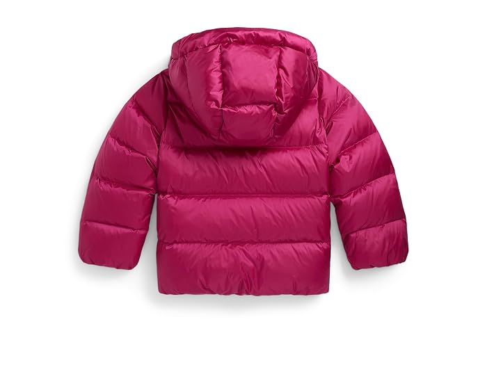 Polo Ralph Lauren Kids Metallic Down Hooded Jacket (Toddler/Little Kid) - Image 2
