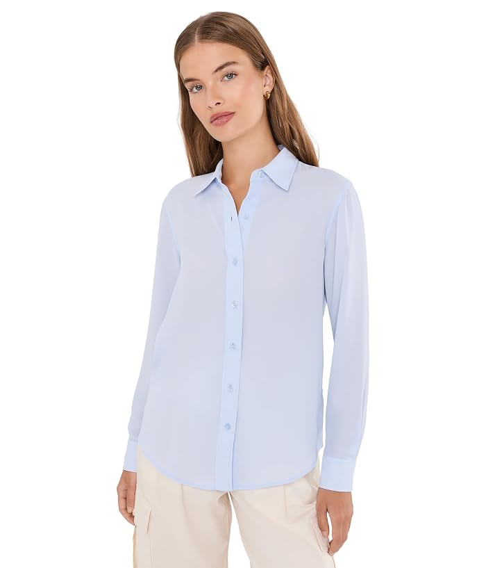 Lauren Ralph Lauren Petite Classic Fit Georgette Shirt