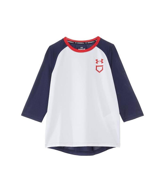 Under Armour Kids Utility 3/4 Performance Shirt (Big Kid) - Image 4