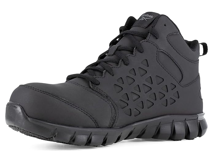 Reebok Work Sublite Cushion Work Safety Athletic Mid Cut Composite Toe Shoe