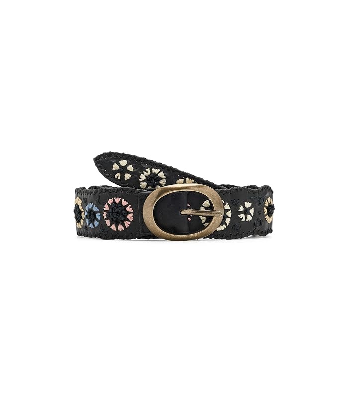 Free People Indigo Dreaming Raffia Belt