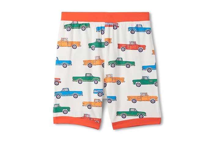 Hatley Kids Trucks Bamboo Short Pajama Set (Toddler/Little Kid/Big Kid) - Image 3