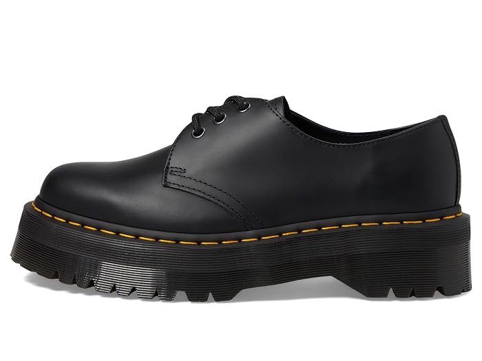 Dr. Martens 1461 Quad Smooth Leather Platform Shoes - Image 4