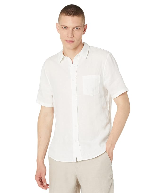 Vince Linen Short Sleeve
