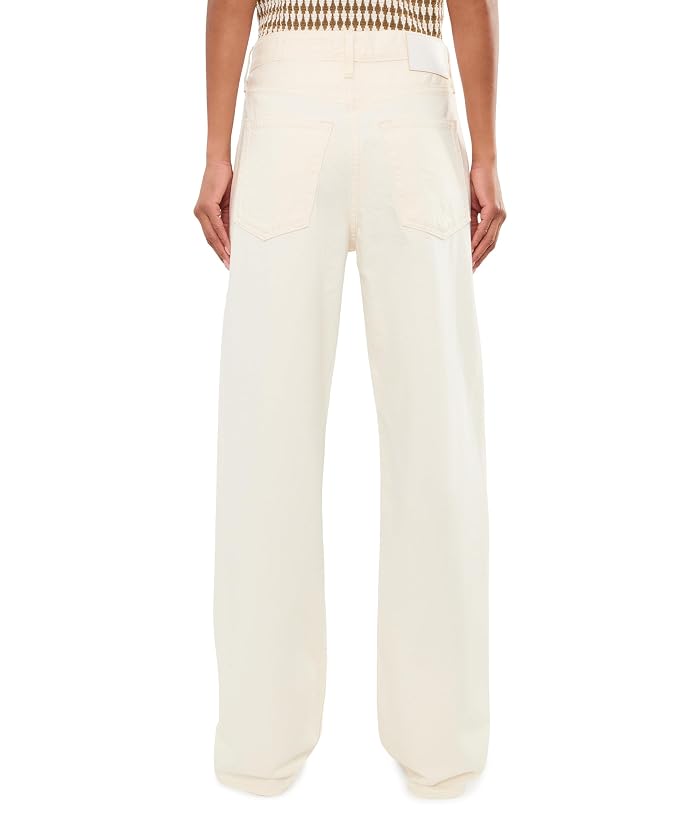 AG Jeans Billie Relaxed Straight in Powder - Image 4