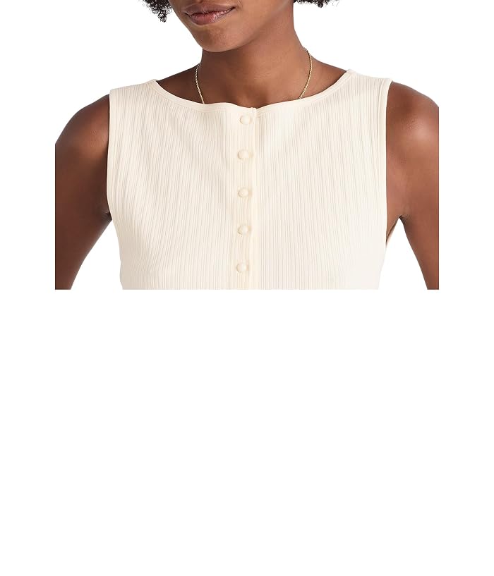 Madewell Ribbed Crewneck Shell Top - Image 3