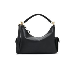 Lauren Ralph Lauren Nappa Leather Small Blaike Shoulder Bag