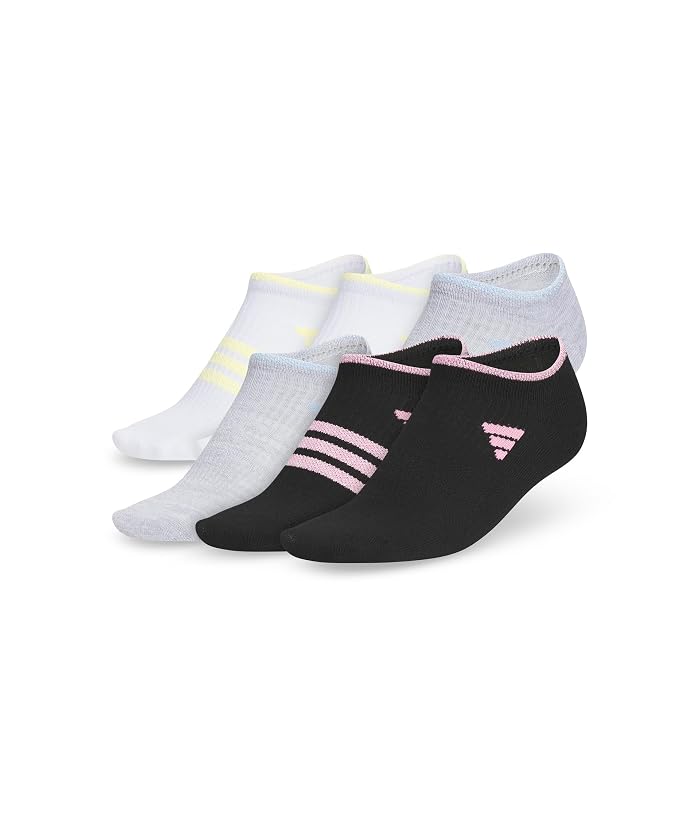 adidas Kids Superlite 3.0 6-Pack No Show Socks (Little Kid/Big Kid) - Image 4