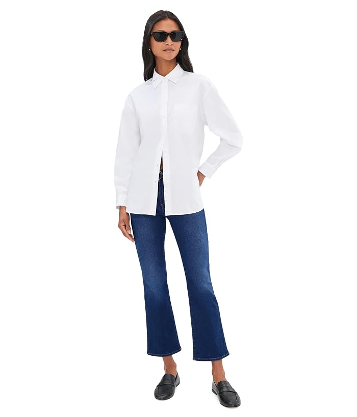 Madewell The Stretch Flare Crop Jean in Osgoode - Image 2