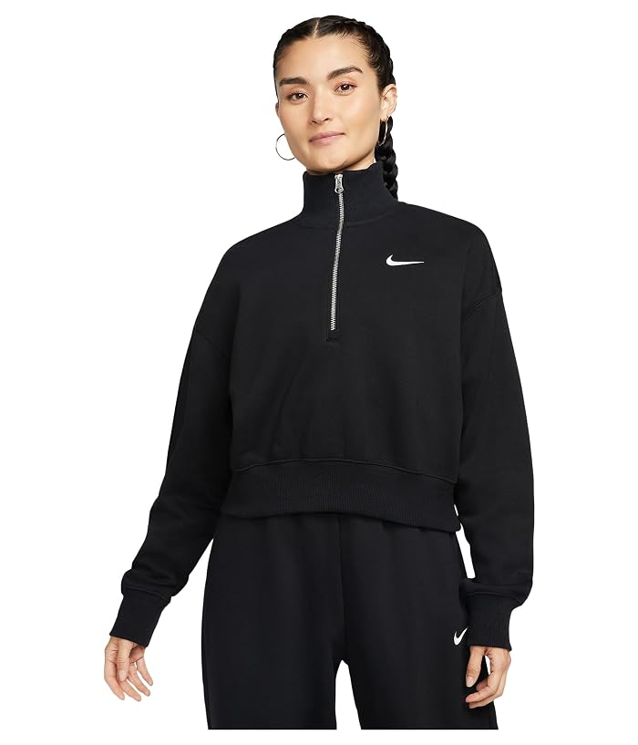Nike Sportswear Phoenix Fleece 1/4-Zip Cropped Sweatshirt