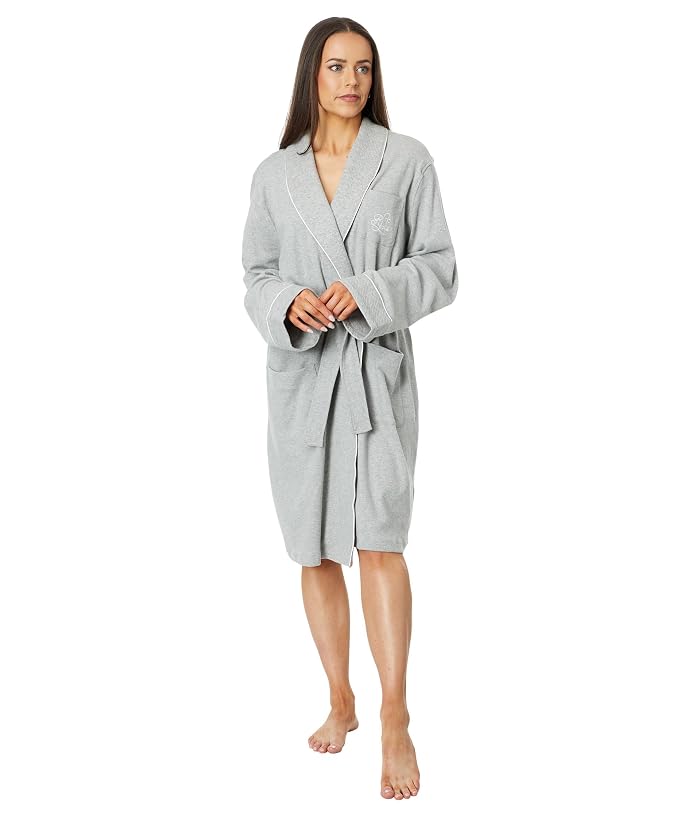 Lauren Ralph Lauren Essentials Quilted Collar and Cuff Robe