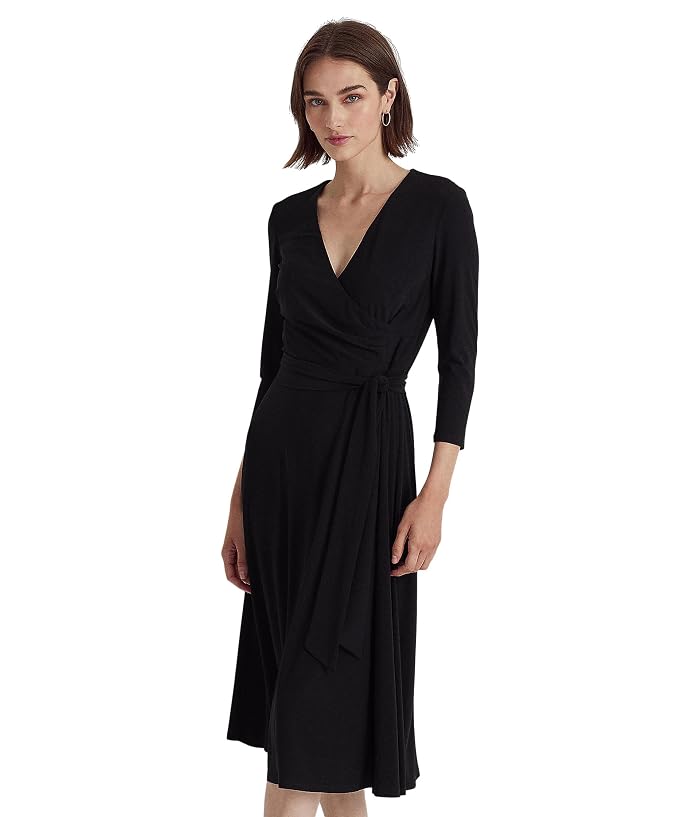 Lauren Ralph Lauren Jersey-Matte Midi Dress - Image 4