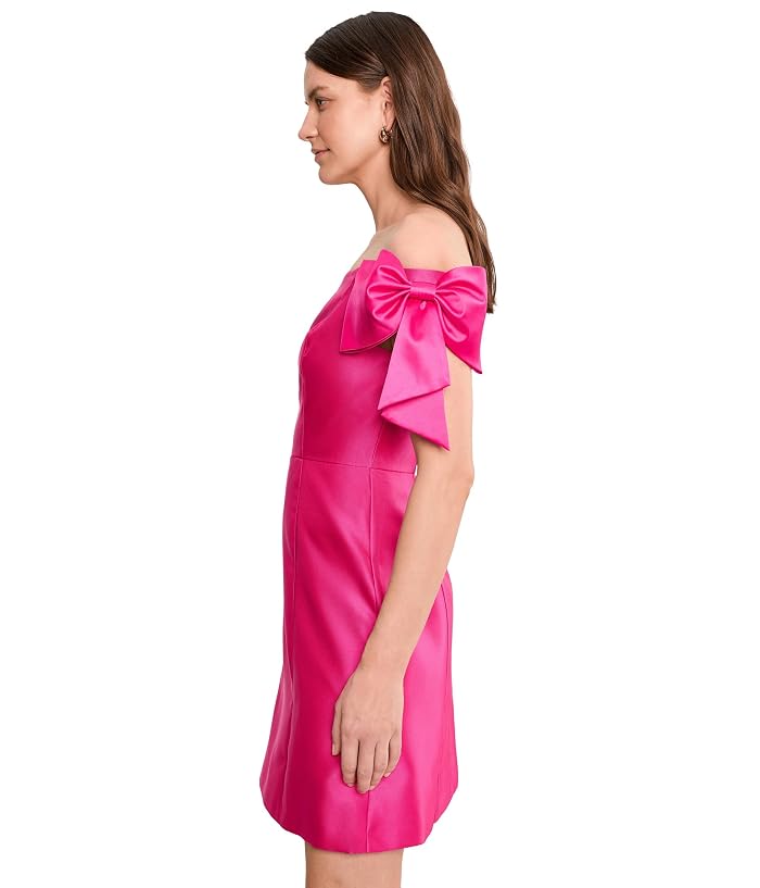 Adrianna Papell Scallop Neck Short Dress - Image 3