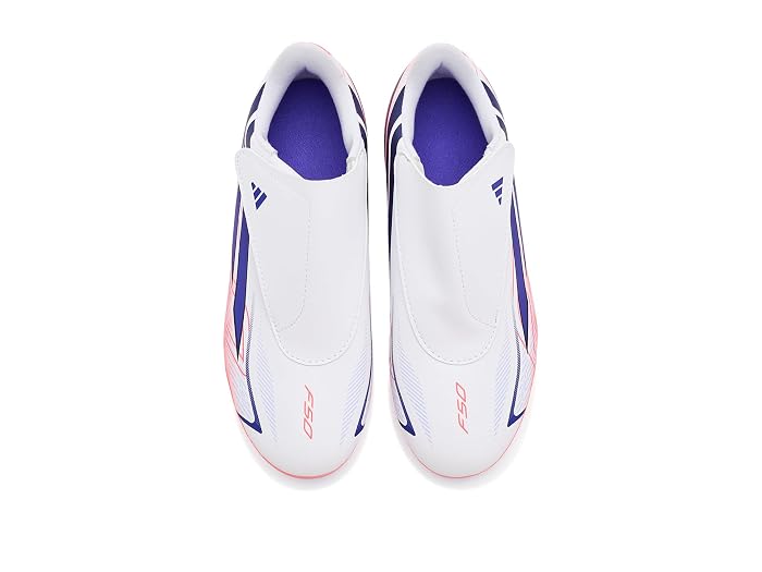 adidas Kids F50 Hyperfast Club Laceless Firm Ground/Multi Ground (Little Kid/Big Kid) - Image 2
