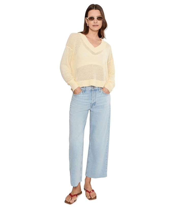 Madewell Low Slung Baggy Crop in Foster Wash - Image 2