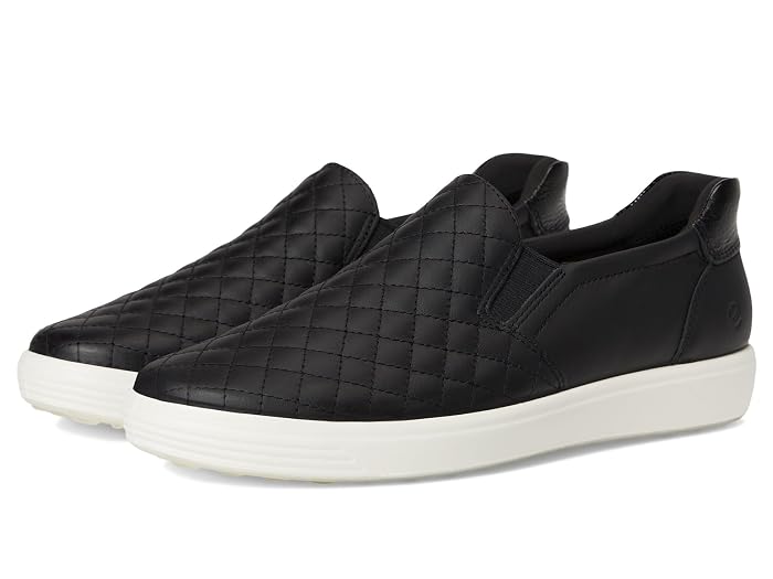 ECCO Soft 7 Quilted Easy Slip-On Sneakers