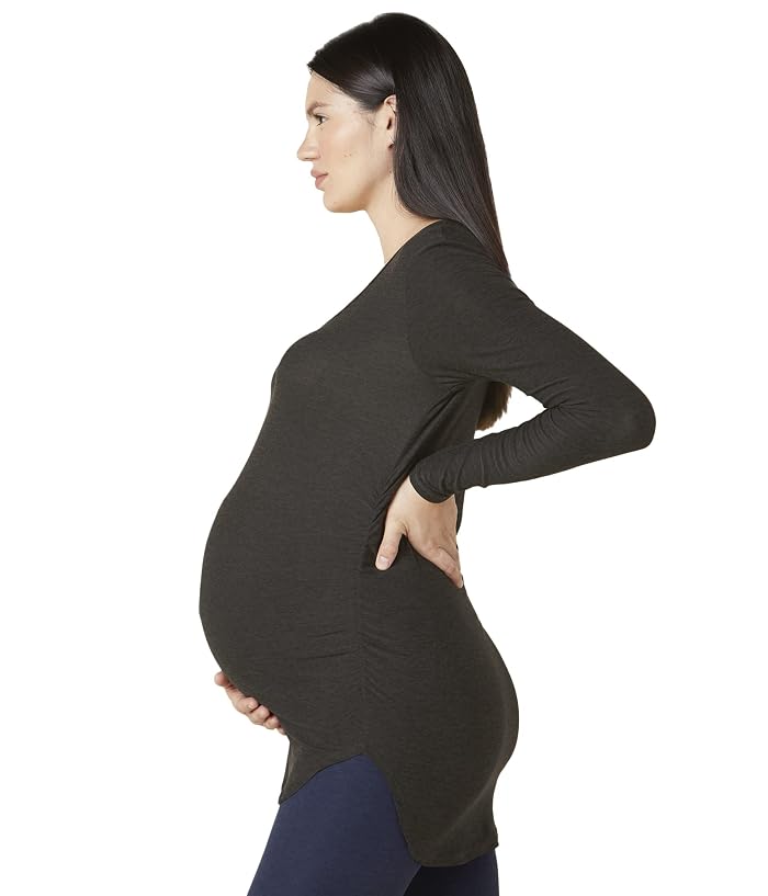 Beyond Yoga Featherweight Count On Me Maternity Crew Pullover - Image 2