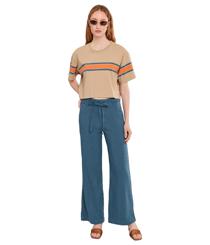 KUT from the Kloth Meg - Linen Wide Leg Pants with Seam Pocket - Image 2