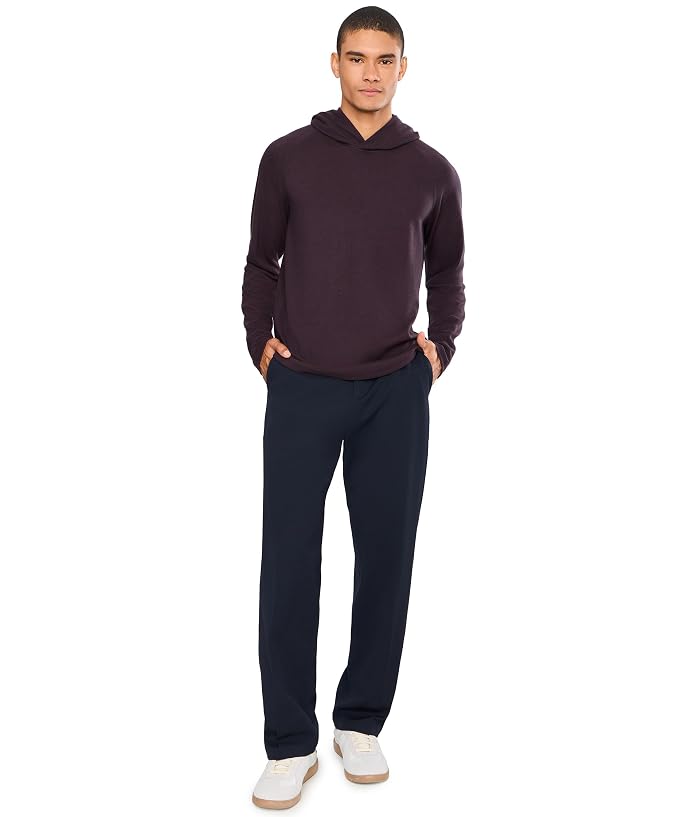 Vince Broken Twill Pull-On Hoodie - Image 2