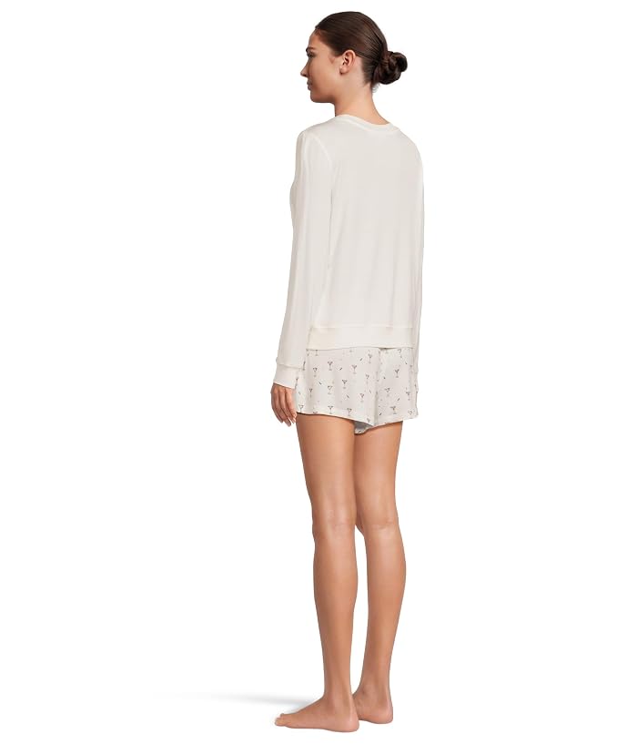 HONEYDEW Sugar Sweetheart Long Sleeve Shortie Set - Image 3