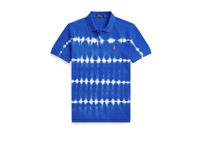 Polo Ralph Lauren Kids Tie-Dye Cotton Mesh Polo Shirt (Big Kid)