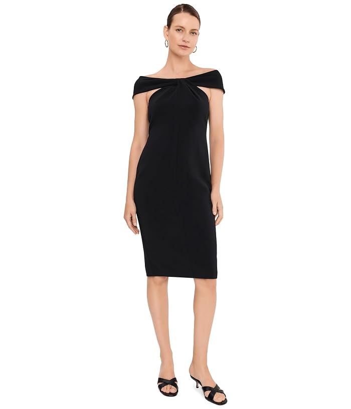 Lauren Ralph Lauren Twist-Front Crepe Cocktail Dress - Image 2