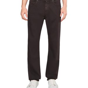 Paige Normandie 32" Transcend Straight Leg Pants in Deep Chocolate
