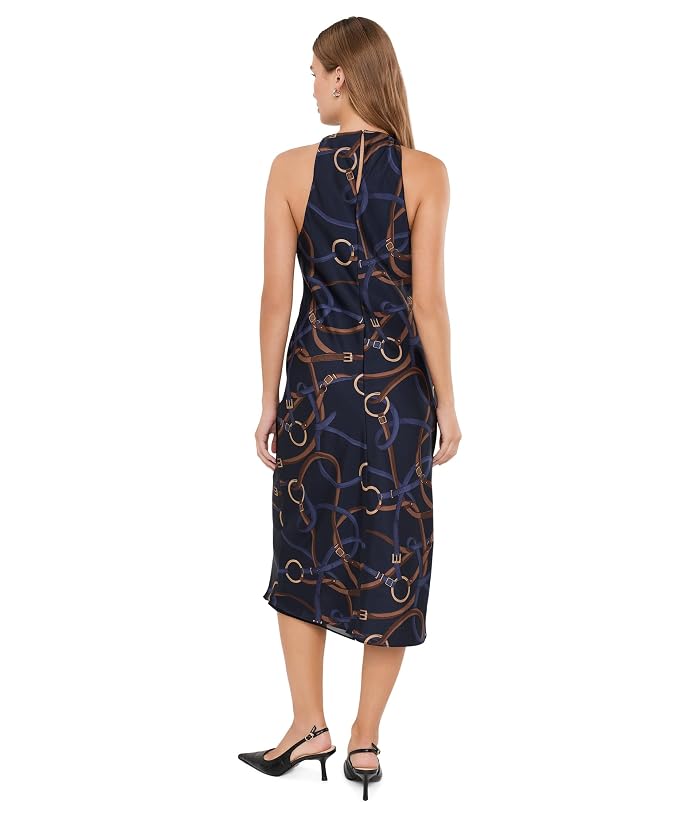 Lauren Ralph Lauren Petite Belting-Print Twill Sleeveless Dress - Image 4