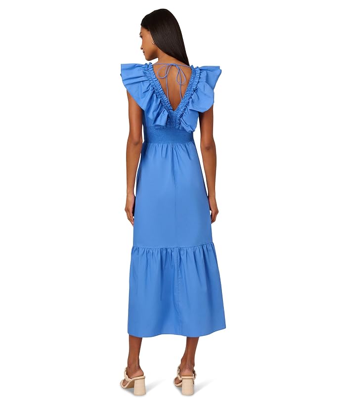 Adrianna Papell Ruffle Front Maxi Dress - Image 2