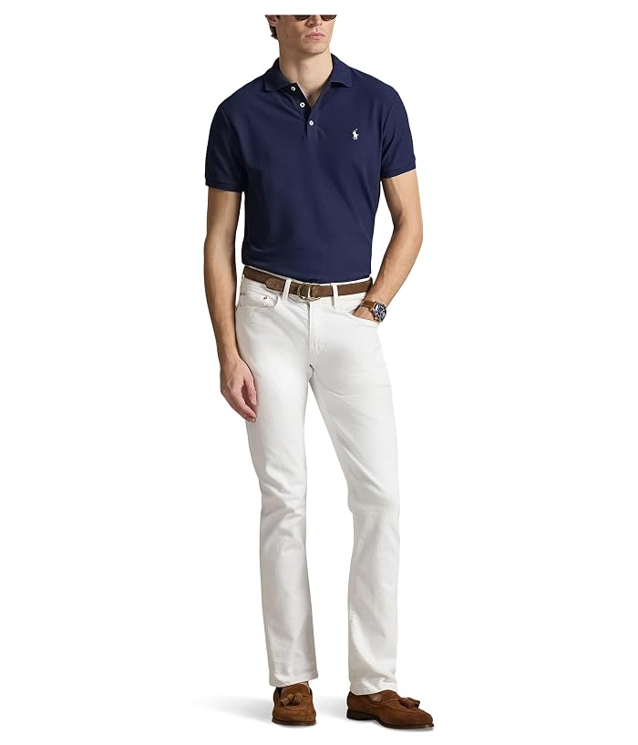 Polo Ralph Lauren Custom Slim Fit Honeycomb-Mesh Polo - Image 2