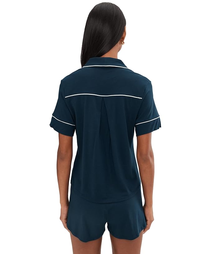 Cosabella Pima Lusso Shortsleeve Top And Shorts Pj Set - Image 4