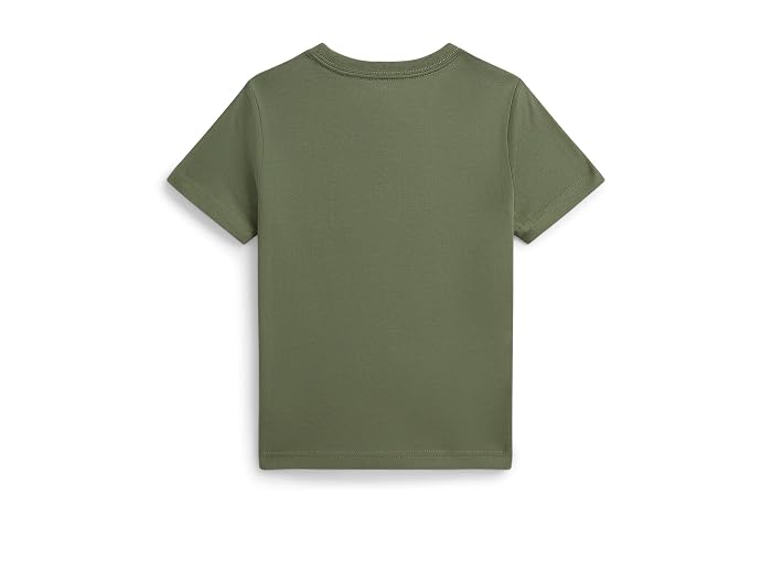 Polo Ralph Lauren Kids Madras-Logo Cotton Jersey Tee (Toddler/Little Kid) - Image 2