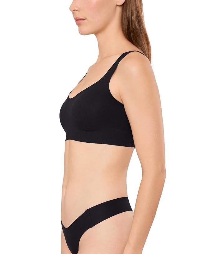 Commando Cotton Refined Rib Bonded Bralette - Image 3
