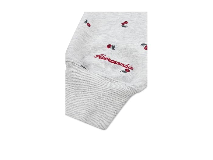 abercrombie kids Printed Off-the-shouder Sweatshirt (Big Kids) - Image 3