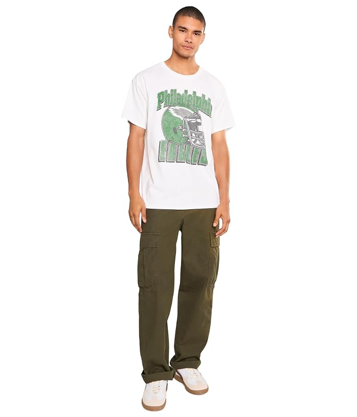 Junk Food Clothing NFL Philadelphia Eagles Throwback Helmet Tee - Image 2