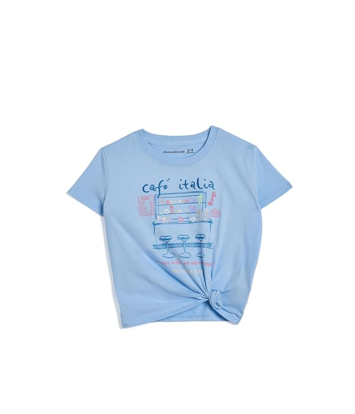 abercrombie kids Café Italia Side Knot Tee (Big Kids)