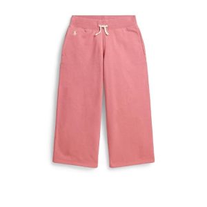 Polo Ralph Lauren Kids French Terry Wide-Leg Sweatpant (Toddler/Little Kid)